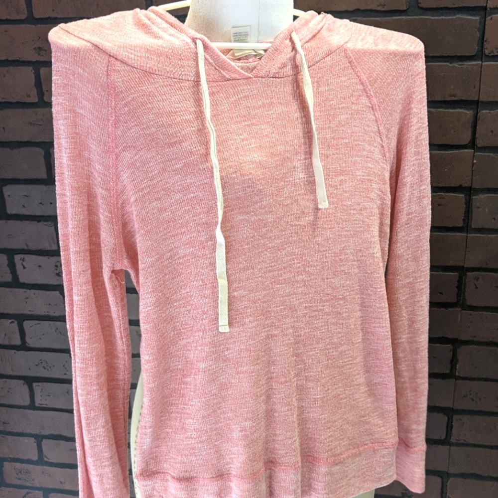 Light Pink Jersey Stretch Pullover